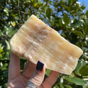 Orange Calcite, Orange Calcite Slab