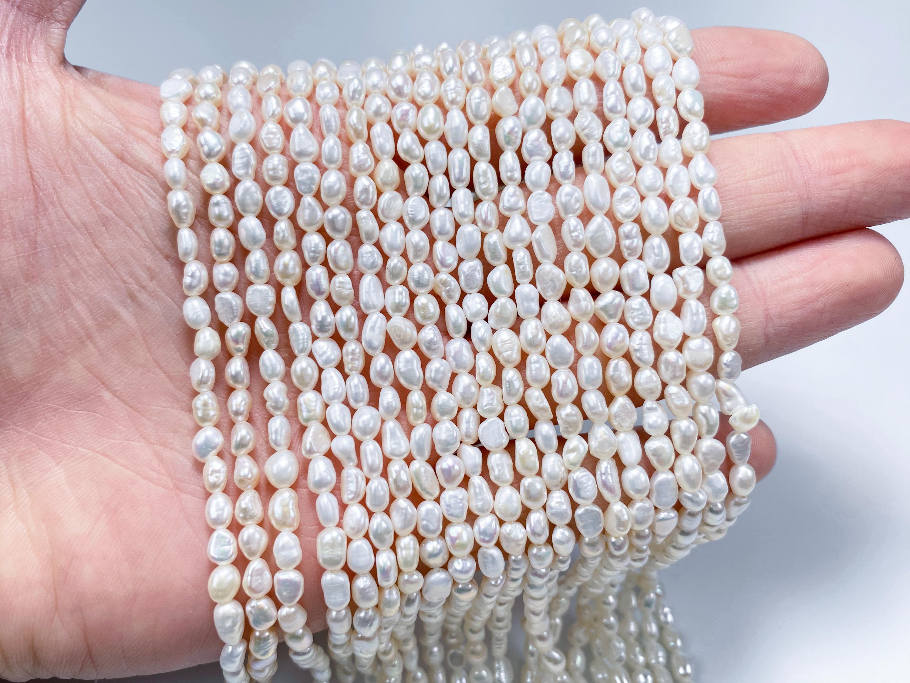 3~4mm Small Nugget Pearl Beads,pearl Necklace,natural White Pearl,fresh Water Pearl Beads,seed Pearl,luster Pearl,pearl For Jewelry Making. 3~4mm Small Nugget Pearl Beads,pearl Necklace,natural White Pearl,fresh Water Pearl Beads,seed Pearl,luster Pearl,pearl For Jewelry Making.