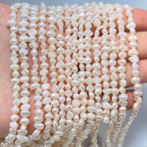 4~5mm Small Nugget Pearl Beads, pearl Necklace, natural White Pearl, fresh Water Pearl Beads, seed Pearl, luster Pearl, pearl For Jewelry Making. 4~5mm Small Nugget Pearl Beads, pearl Necklace, natural White Pearl, fresh Water Pearl Beads, seed Pearl, luster Pearl, pearl For Jewelry Making.