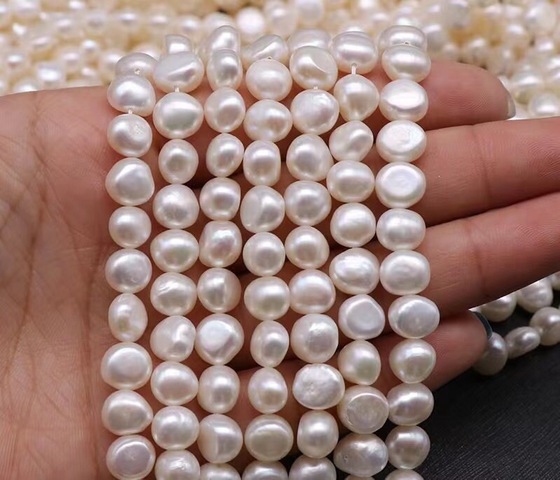 4mm-11mm Natural Freshwater Pearls Loose Nuggrt Beads,freshwater Pearls Chip Diy Loose Beads Wholesale,15 Inches One Starand