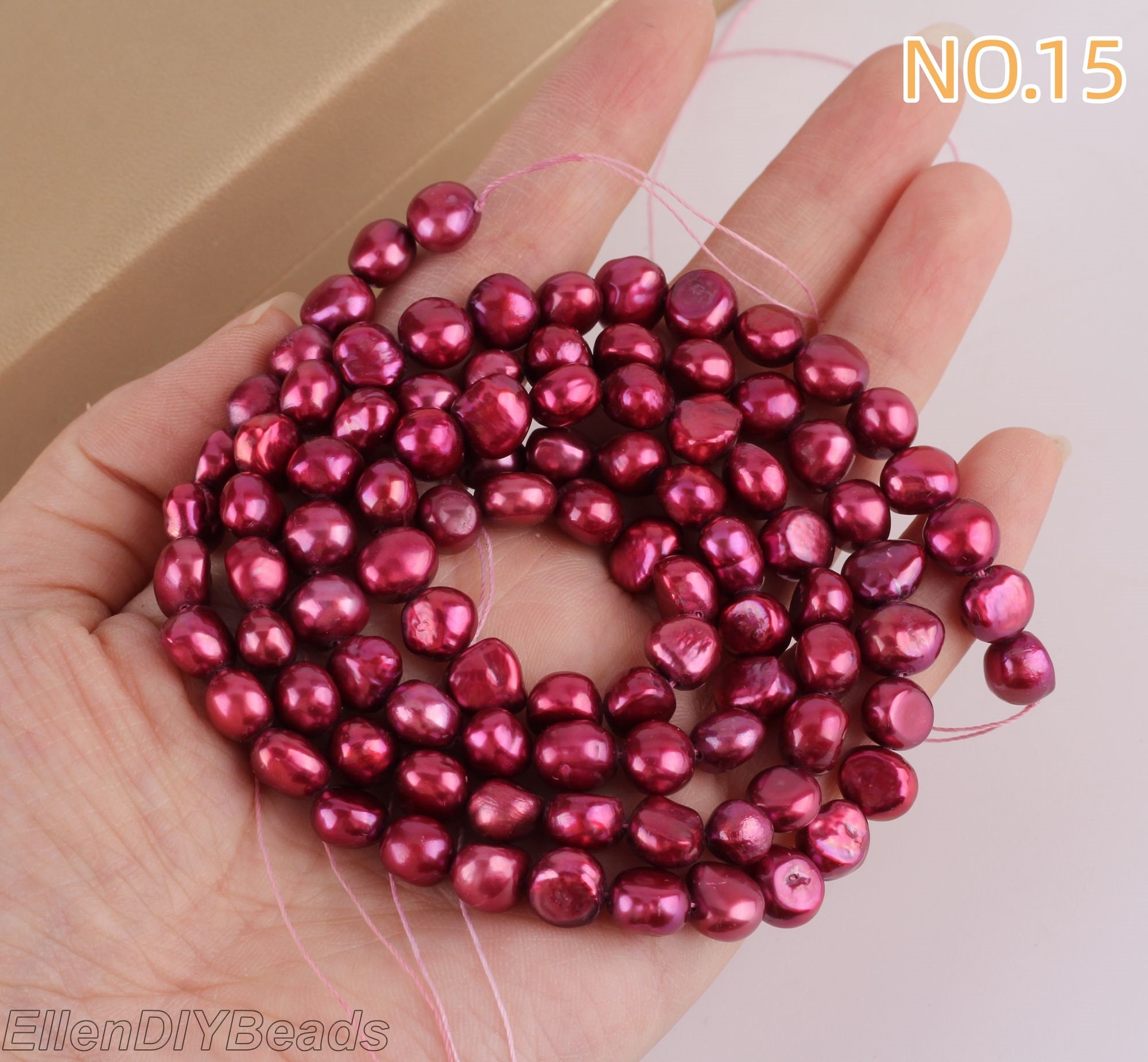8-9mm Nugget Baroque Pearl Beads ,freshawater Cultured Pearl Strands,loose Pearl Beads,pearl For Jewelry Making Necklace -48pcs--14inches 8-9mm Nugget Baroque Pearl Beads ,freshawater Cultured Pearl Strands,loose Pearl Beads,pearl For Jewelry Making Necklace -48pcs--14inches