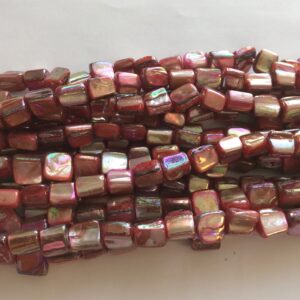 shell 8x7mm nugget monther of pearl beads--15.5" shell 8x7mm nugget monther of pearl beads--15.5"