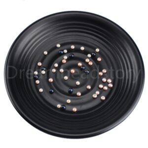 2-100 Pairs Natural Freshwater Pearl Half-drilled Loose Beads For Stud Earrings Making Small Size 4-5mm ( Glue On Earring Pad )