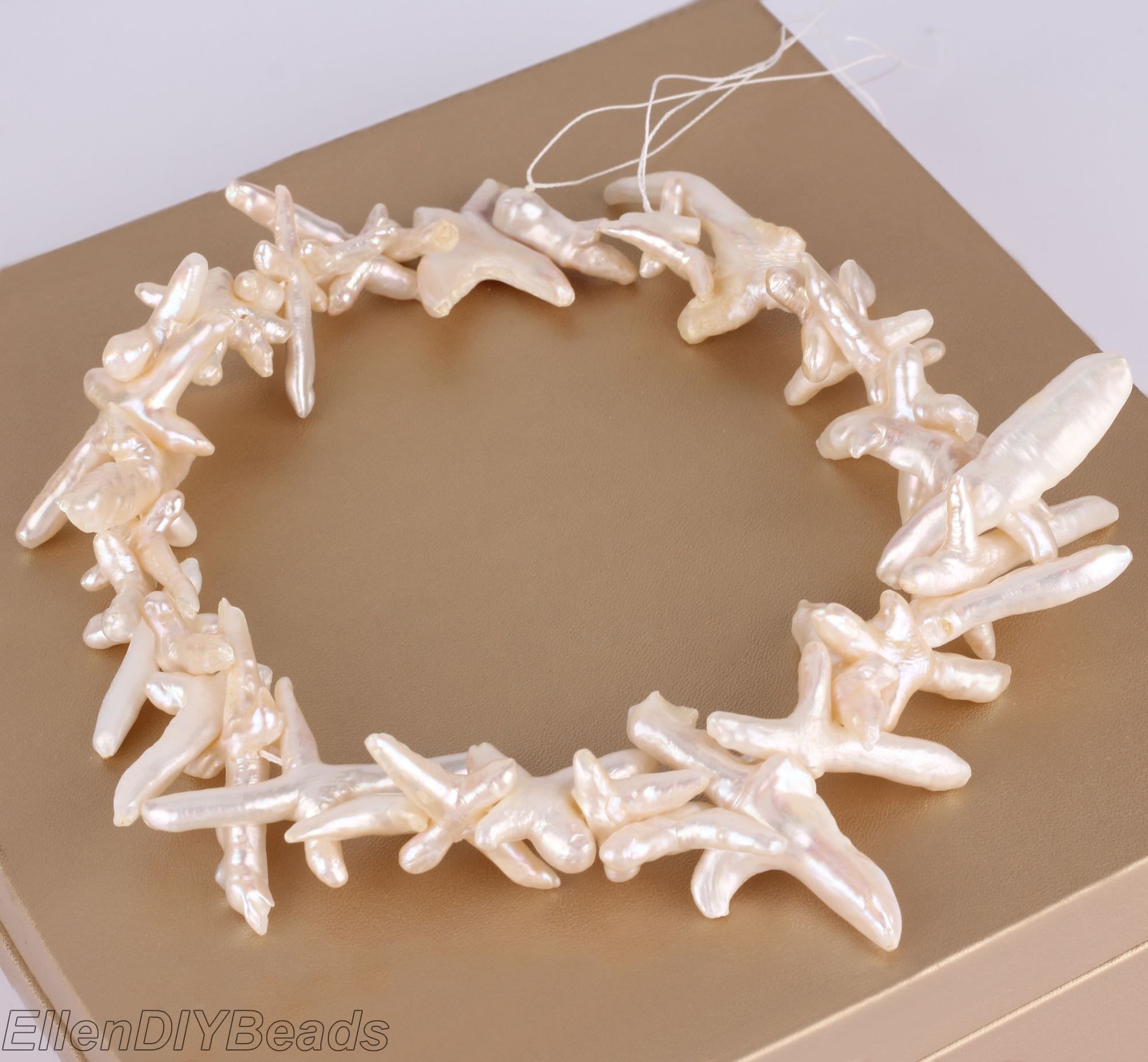 Aa Cross Shaped White Freshwater Pearl Strand,cross Pearl Beads,loose Pearls For Jewelry Neckalce Earring,wedding Pearls-8-9x16-18mm-ag003