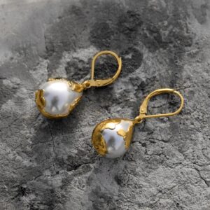 Freshwater Pearl Gemstone Earrings Designer Earrings Drop Dangle Earrings Minimal Jewelry Lever Back Earrings Bohemian Earrings Freshwater Pearl Gemstone Earrings Designer Earrings Drop Dangle Earrings Minimal Jewelry Lever Back Earrings Bohemian Earrings