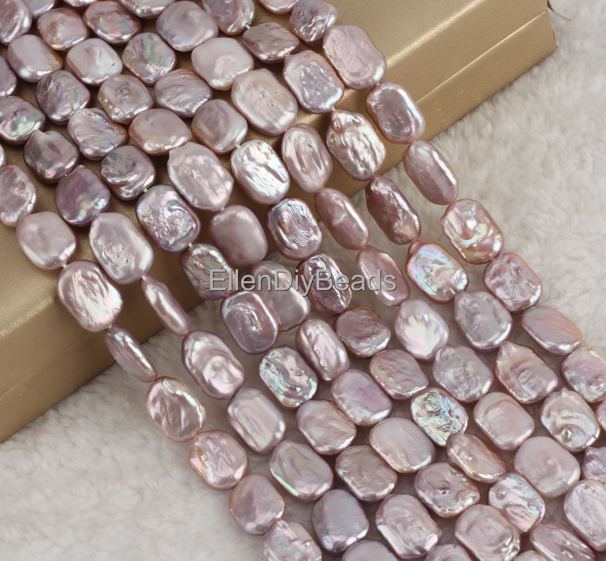 12-14x18-20mm Natural Purple Rectangle Freshwater Pearl Beads, Good Luster Loose Pearl, For Jewelry Making, Wedding Pearl, Beading Supplies 12-14x18-20mm Natural Purple Rectangle Freshwater Pearl Beads, Good Luster Loose Pearl, For Jewelry Making, Wedding Pearl, Beading Supplies