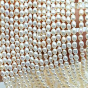 4x6mm Pearl Rice Beads, white Pearl, freshwater Pearl Beads, luster Loose Pearl, pearl Strand, seed Pearl, natural Pearl, for Jewelry Pearl Beads. 4x6mm Pearl Rice Beads, white Pearl, freshwater Pearl Beads, luster Loose Pearl, pearl Strand, seed Pearl, natural Pearl, for Jewelry Pearl Beads.
