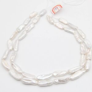 9~10x20~26mm Freshwater Pearl Beads, natural White Pearl Beads.seed Loose Pearl Full Strand Beads, irregular Shape Pearl Beads, wholesale Pearl 9~10x20~26mm Freshwater Pearl Beads, natural White Pearl Beads.seed Loose Pearl Full Strand Beads, irregular Shape Pearl Beads, wholesale Pearl