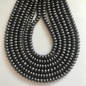 fresh water pearl 6x4mm rondelle Natural Gemstone Bead -15.5 inch strand