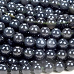 100% Rare Natural agni Manitite Tektite, Pearl Of Divine Fire, Indonesia Meteorite Gemstone Aaa Round 7mm 8mm 9mm 10mm 12mm Beads Bulk(d251)