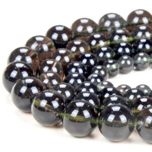 100% Rare Natural agni Manitite Tektite, Pearl Of Divine Fire, Indonesia Meteorite Aaa Round 5mm 6mm 7mm 8mm 9mm 10mm 11mm 12mm Beads(d252)