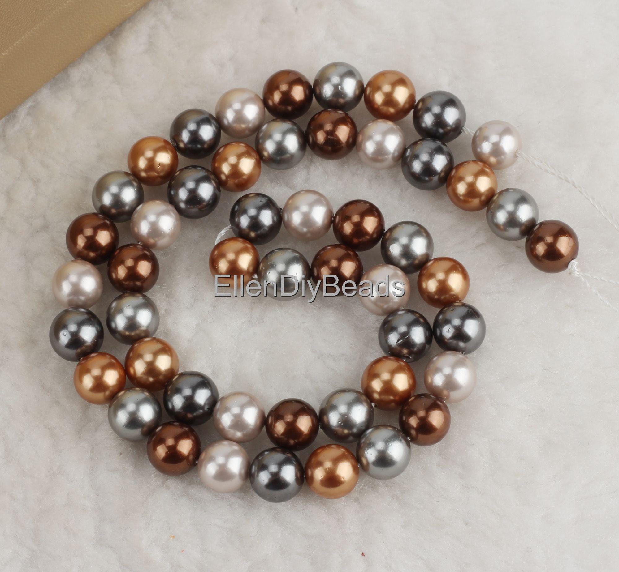 8mm Round Shell Beads, Mix Colors Pearl Beads,shell Pearl Beads,wedding Pearls, Jewelry Supply, Manmade Pearl-48pcs-15.5 Inches-sh0027 8mm Round Shell Beads, Mix Colors Pearl Beads,shell Pearl Beads,wedding Pearls, Jewelry Supply, Manmade Pearl-48pcs-15.5 Inches-sh0027