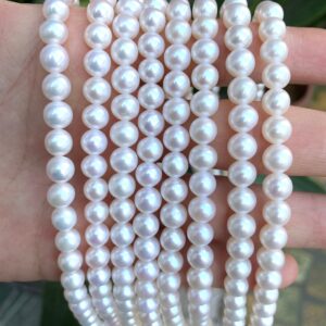 Aaaa 6~7mm Round Pearl Beads, bright Polish White Freshwater Pear Beads, natural Freshwater Round Beads, top Quality Pearl Beads, loose Pearl. Aaaa 6~7mm Round Pearl Beads, bright Polish White Freshwater Pear Beads, natural Freshwater Round Beads, top Quality Pearl Beads, loose Pearl.