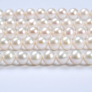Aaaa 7~8mm Round Bright White Clear Freshwater Pearl, genuine Freshwater Pearl, high Luster Pearl, good Quality Freshwater Pearl Beads, ts1280 Aaaa 7~8mm Round Bright White Clear Freshwater Pearl, genuine Freshwater Pearl, high Luster Pearl, good Quality Freshwater Pearl Beads, ts1280