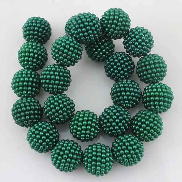 New 20mm Dark Peacock Green Round Pearl Ball Beads, Acrylic Pearl Beads,diy Jewelry Making, Jewelry Supplies,full Strand-23 Pcs-br099 New 20mm Dark Peacock Green Round Pearl Ball Beads, Acrylic Pearl Beads,diy Jewelry Making, Jewelry Supplies,full Strand-23 Pcs-br099
