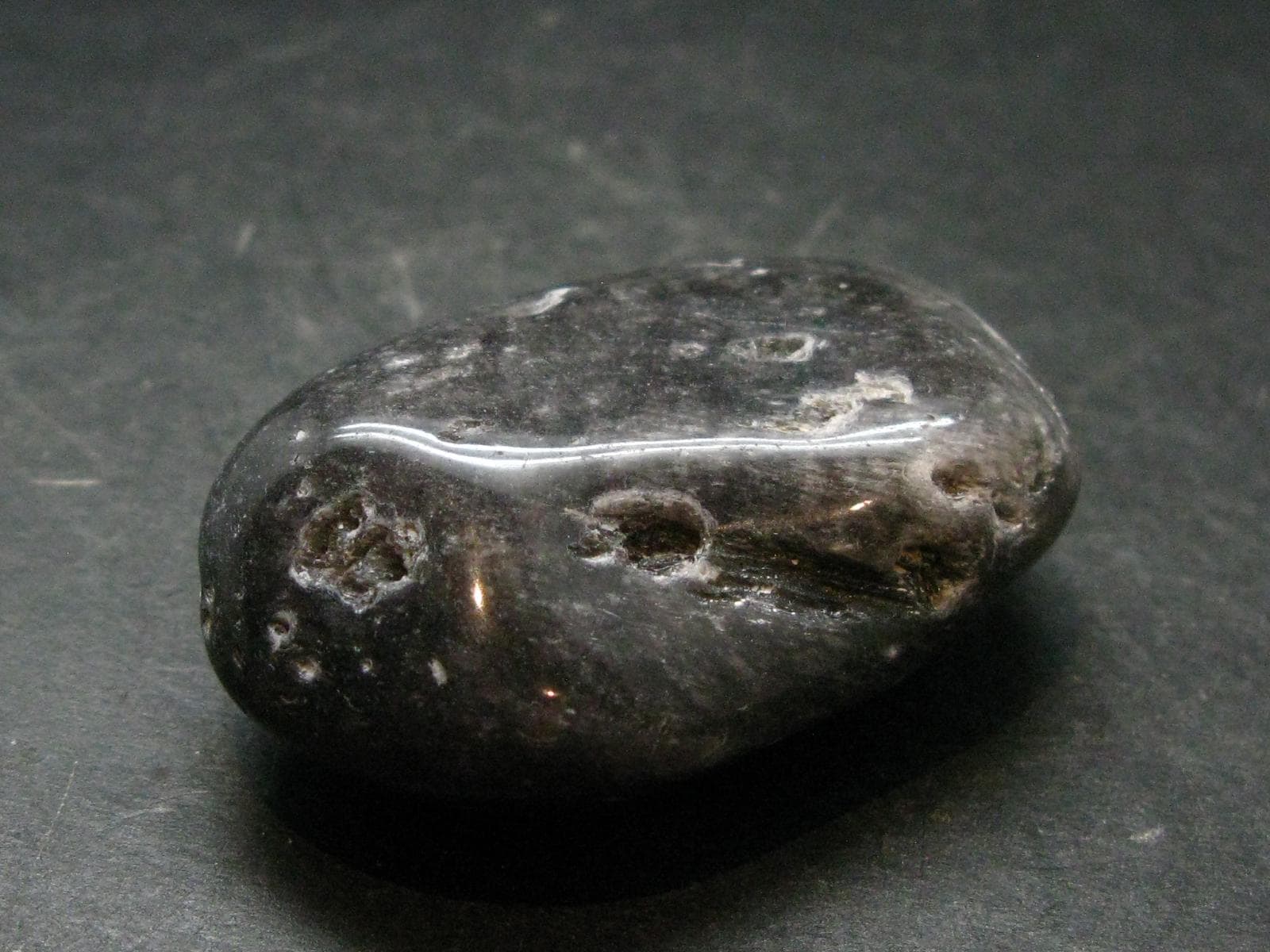 Cintamani Pearl Of Fire Tumbled Stone From Indonesia - 1.9" - 40.45 Grams Cintamani Pearl Of Fire Tumbled Stone From Indonesia - 1.9" - 40.45 Grams