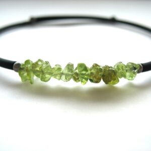 Peridot Gemstone Birthstone Beaded Cuff Bracelet Jewelry Handmade In Usa Peridot Gemstone Birthstone Beaded Cuff Bracelet Jewelry Handmade In Usa