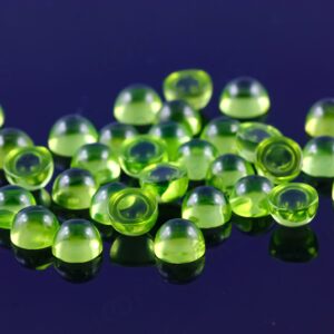 Peridot Cabochon 5mm Round - Per Stone Peridot Cabochon 5mm Round - Per Stone