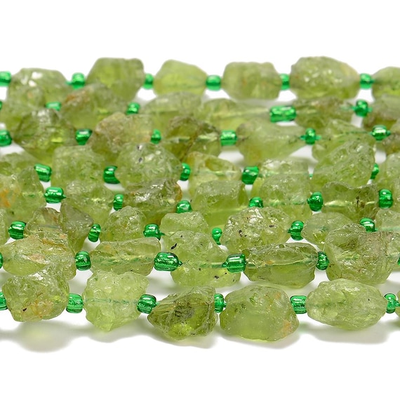 Natural Rough Peridot Gemstone Grade Aaa Nugget 8-10mm Loose Beads Bulk Lot 1,2,6,12 And 50 (d602) Natural Rough Peridot Gemstone Grade Aaa Nugget 8-10mm Loose Beads Bulk Lot 1,2,6,12 And 50 (d602)