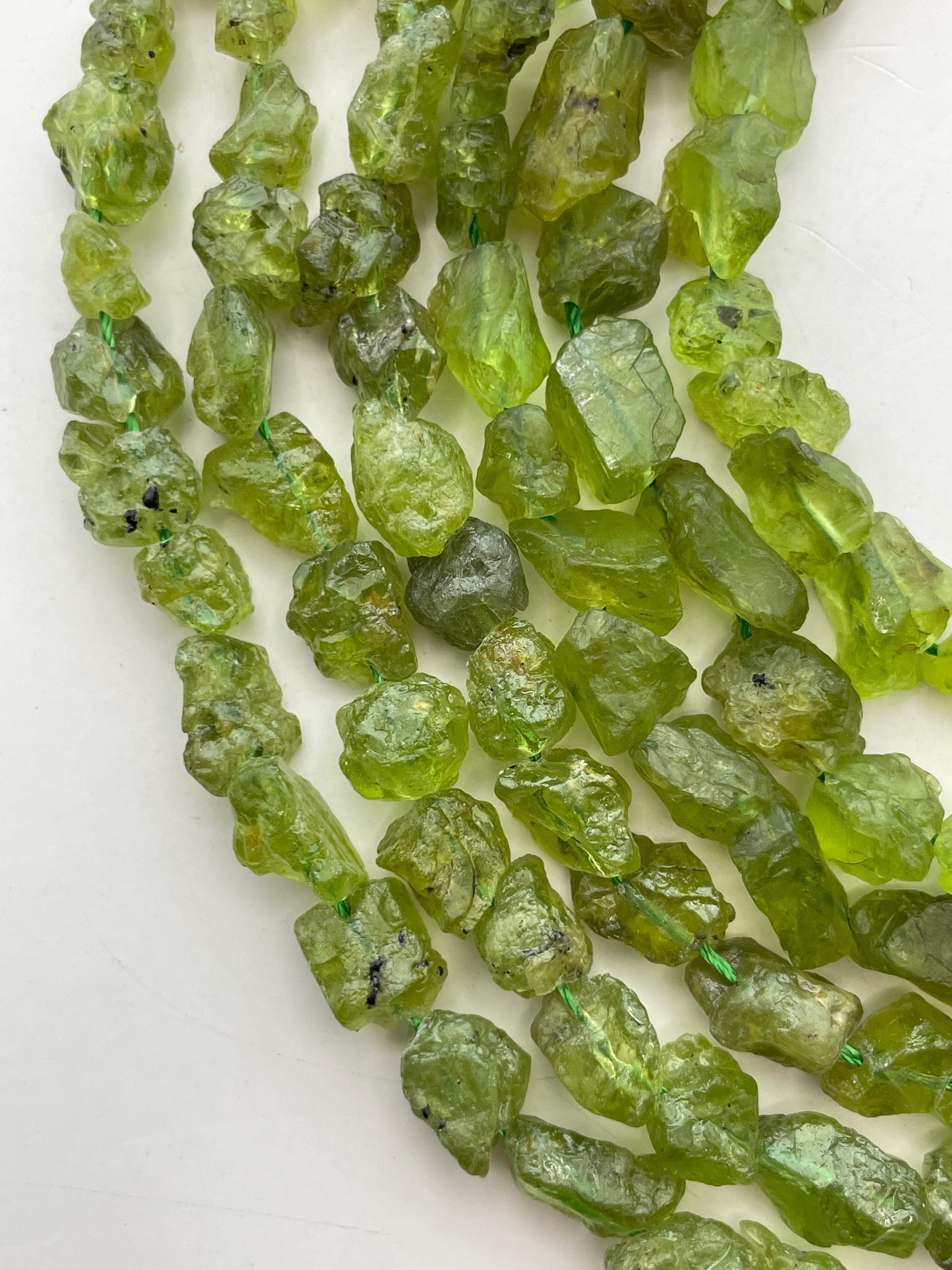 Raw Free Form Peridot Gemstone Beads. 8” Or 16” Strand Of 6-8mm To Rough Nugget Peridot Beads. Raw Free Form Peridot Gemstone Beads. 8” Or 16” Strand Of 6-8mm To Rough Nugget Peridot Beads.