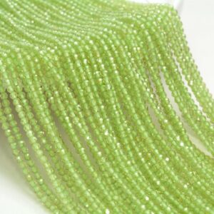 2mm Peridot Gemstone Micro Faceted Round Grade Aaa Beads 15.5inch Bulk Lot 1,6,12,24 And 48 (80010182-a194) 2mm Peridot Gemstone Micro Faceted Round Grade Aaa Beads 15.5inch Bulk Lot 1,6,12,24 And 48 (80010182-a194)