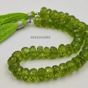 Aaa+ Natural Green Peridot Faceted Rondelle Beads,5.5-7 Mm Natural Peridot Indian Cut Beads,7.5" Loose Gemstone Beads For Handmade Jewelry Aaa+ Natural Green Peridot Faceted Rondelle Beads,5.5-7 Mm Natural Peridot Indian Cut Beads,7.5" Loose Gemstone Beads For Handmade Jewelry