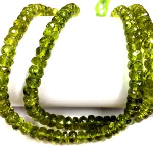 AAA QUALITY~~High Luster~~Natural Green Peridot Faceted Rondelle Beads Oilish Peridot Gemstone Beads Full Shining Peridot Beads. AAA QUALITY~~High Luster~~Natural Green Peridot Faceted Rondelle Beads Oilish Peridot Gemstone Beads Full Shining Peridot Beads.