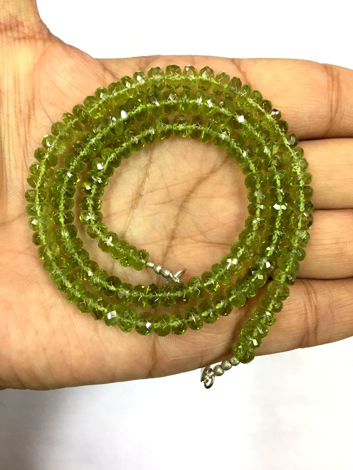 Natural Peridot Faceted Rondelle Beads 5.5mm Peridot Gemstone Beads Jewelry Making Beads Superb Quality Peridot Beads String 18” Natural Peridot Faceted Rondelle Beads 5.5mm Peridot Gemstone Beads Jewelry Making Beads Superb Quality Peridot Beads String 18”