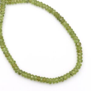 Peridot Faceted Rondelle Beads, 4 mm to 5 mm, Peridot Jewelry Making Beads, Peridot Beads, Faceted Beads, 8 Inches Strand, Price Per Strand Peridot Faceted Rondelle Beads, 4 mm to 5 mm, Peridot Jewelry Making Beads, Peridot Beads, Faceted Beads, 8 Inches Strand, Price Per Strand