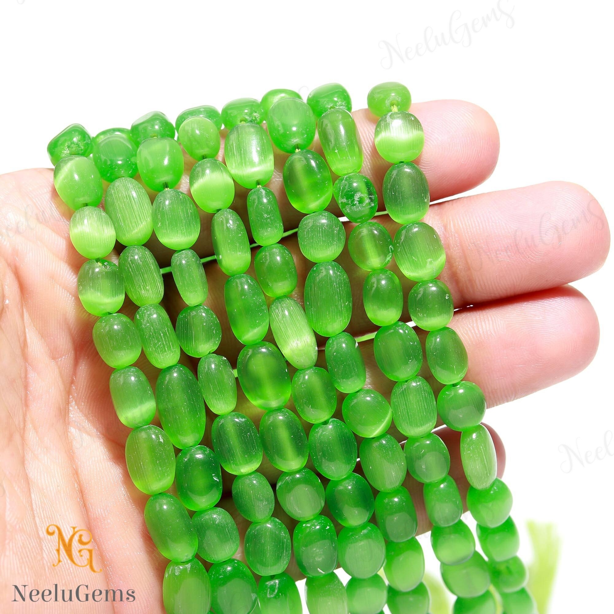 Aaa+ Green Peridot Smooth Oval Beads,natural Peridot Monalisa Plain Oval Beads,12"gemstone Beads For Handmade Jewelry & Craft Making