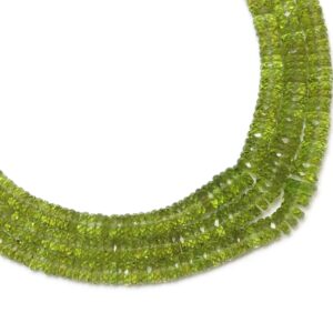 Peridot Faceted Tyre Beads, 4.5 Mm To 7 Mm, Peridot Wheel Beads, Peridot Jewelry Making Gemstone Beads, 8 Inch/ 16 Inch Strand Peridot Faceted Tyre Beads, 4.5 Mm To 7 Mm, Peridot Wheel Beads, Peridot Jewelry Making Gemstone Beads, 8 Inch/ 16 Inch Strand