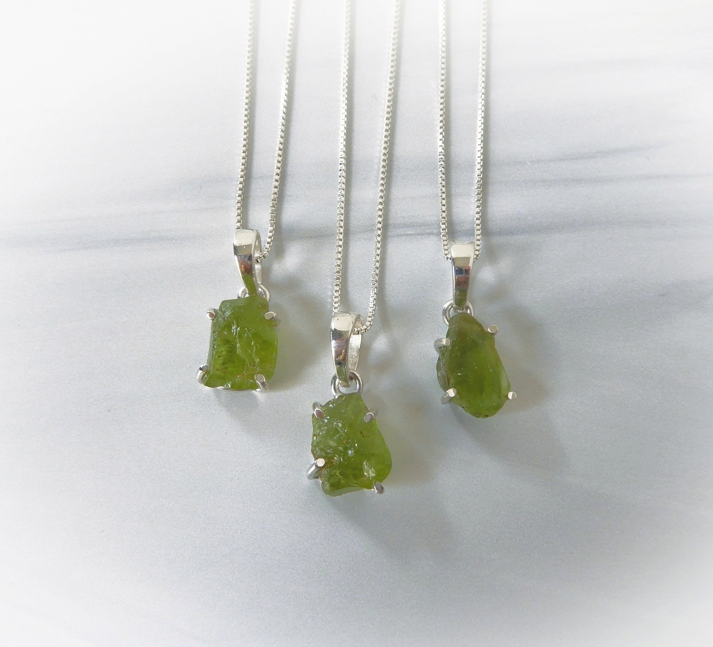 Peridot Necklace Sterling Silver • Sterling Silver Peridot Pendant • Sterling Raw Peridot Necklace • August Birthstone • Gemstone Necklace Peridot Necklace Sterling Silver • Sterling Silver Peridot Pendant • Sterling Raw Peridot Necklace • August Birthstone • Gemstone Necklace