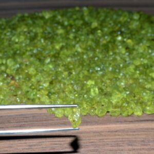 50 Pcs Natural Peridot Rough Lot | Uncut Stone Raw Specimen 2-4mm 50 Pcs Natural Peridot Rough Lot | Uncut Stone Raw Specimen 2-4mm