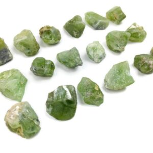 Raw Peridot Crystal, One Rough Peridot Stone Natural Light Green Gemstone, August Birthstone
