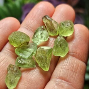 Raw Peridot Crystal Specimen: Natural Peridot Crystals Raw Peridot Crystal Specimen: Natural Peridot Crystals