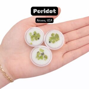 Gem Jar Natural Peridot From Arizona - 3-6pcs - Rough Peridot Crystals Gem Jar Natural Peridot From Arizona - 3-6pcs - Rough Peridot Crystals