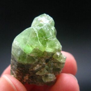 Rare 71.20 Carat Gem Peridot Olivine Cluster From Pakistan - 1.1" Rare 71.20 Carat Gem Peridot Olivine Cluster From Pakistan - 1.1"
