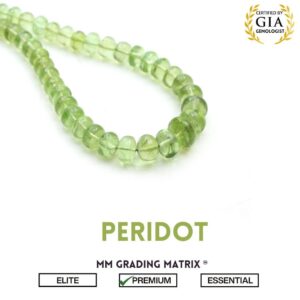 Peridot Smooth Rondelle Beads, 5 mm to 11.5 mm, Plain Rondelle Peridot Beads, Peridot Jewelry Making Beads, 18 Inch Strand, Price Per Strand