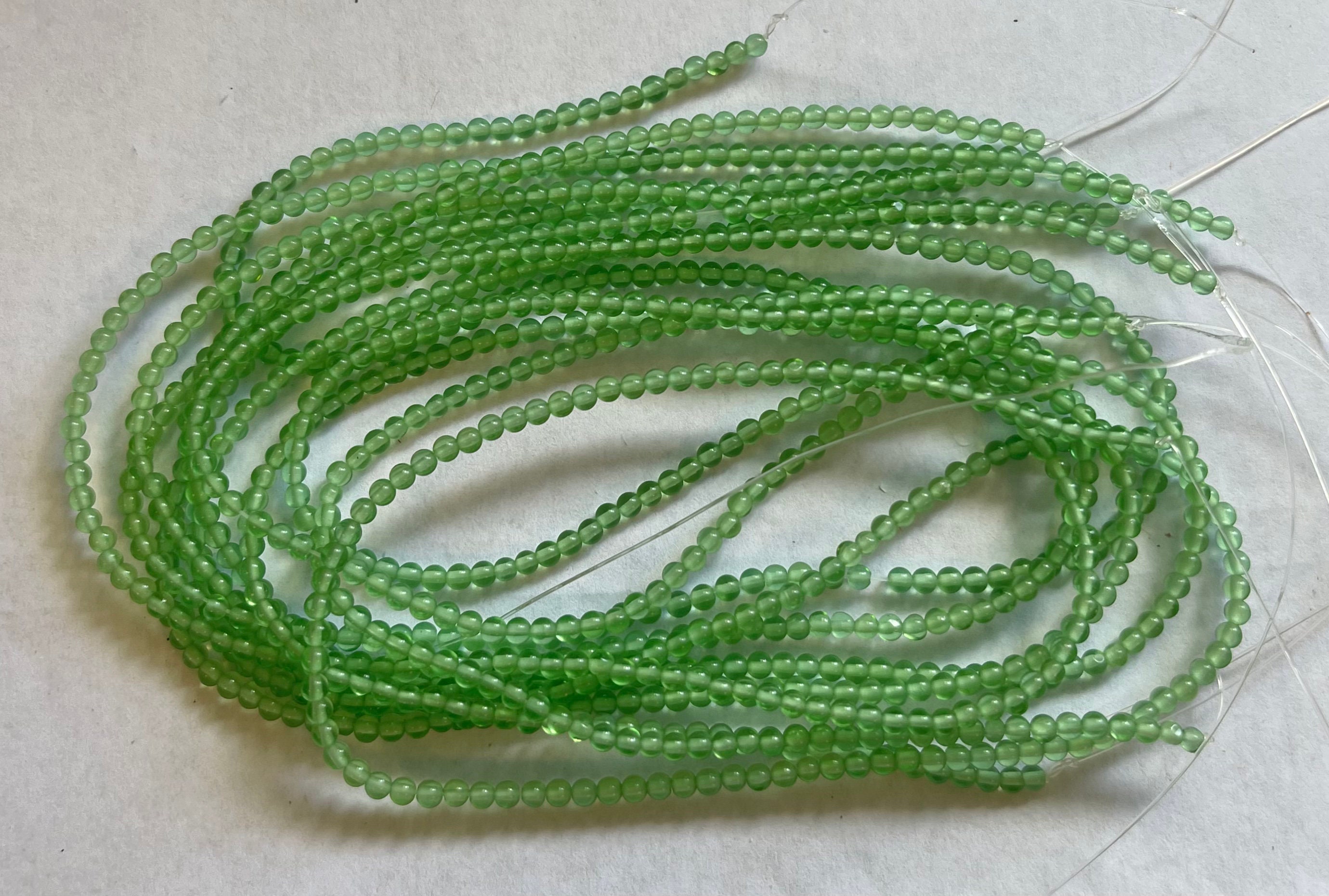 Peridot 2mm Round Gemstone Bead~ -15.5 Inch Strand Peridot 2mm Round Gemstone Bead~ -15.5 Inch Strand