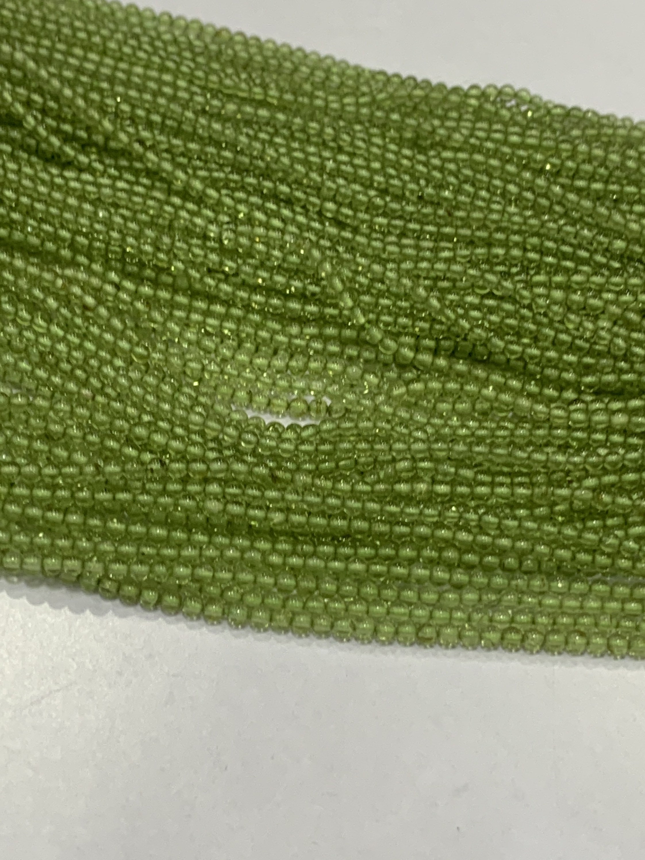 Natural Green Peridot Smooth Round Gemstone Beads, 2.5 Mm Good Luck/ Charm Stone, 13.5 Inches Strand For Making Jewelry, August Birthstone