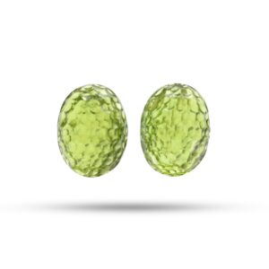 Natural Peridot Carving Oval Loose Gemstone, 12x16.5 mm, Peridot Both Side Carving, Peridot Oval Jewelry Making Gemstone , Pair ( 2 Pieces ) Natural Peridot Carving Oval Loose Gemstone, 12x16.5 mm, Peridot Both Side Carving, Peridot Oval Jewelry Making Gemstone , Pair ( 2 Pieces )