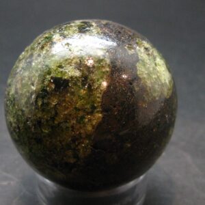 Peridot Olivine Sphere From Arizona, Usa - 1.7" - 119.4 Grams Peridot Olivine Sphere From Arizona, Usa - 1.7" - 119.4 Grams