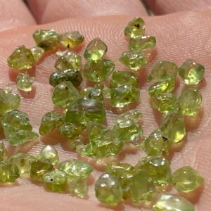 Peridot Tumbled 4.5 Gram Lot Peridot Tumbled 4.5 Gram Lot