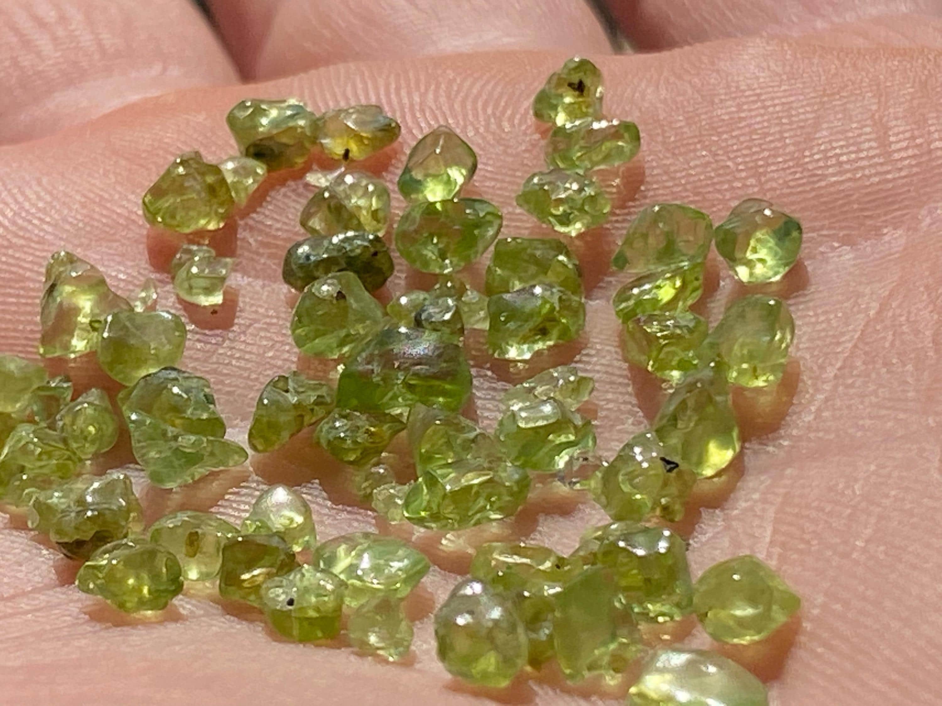 Peridot Tumbled 4.5 Gram Lot