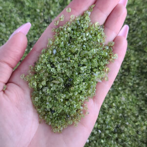 Tiny Tumbled Peridot 1-4 mm Crystal Chips, Choose Quantity, Green Crystal Sand for Jewelry, Decor, or Crystal Grids Tiny Tumbled Peridot 1-4 mm Crystal Chips, Choose Quantity, Green Crystal Sand for Jewelry, Decor, or Crystal Grids