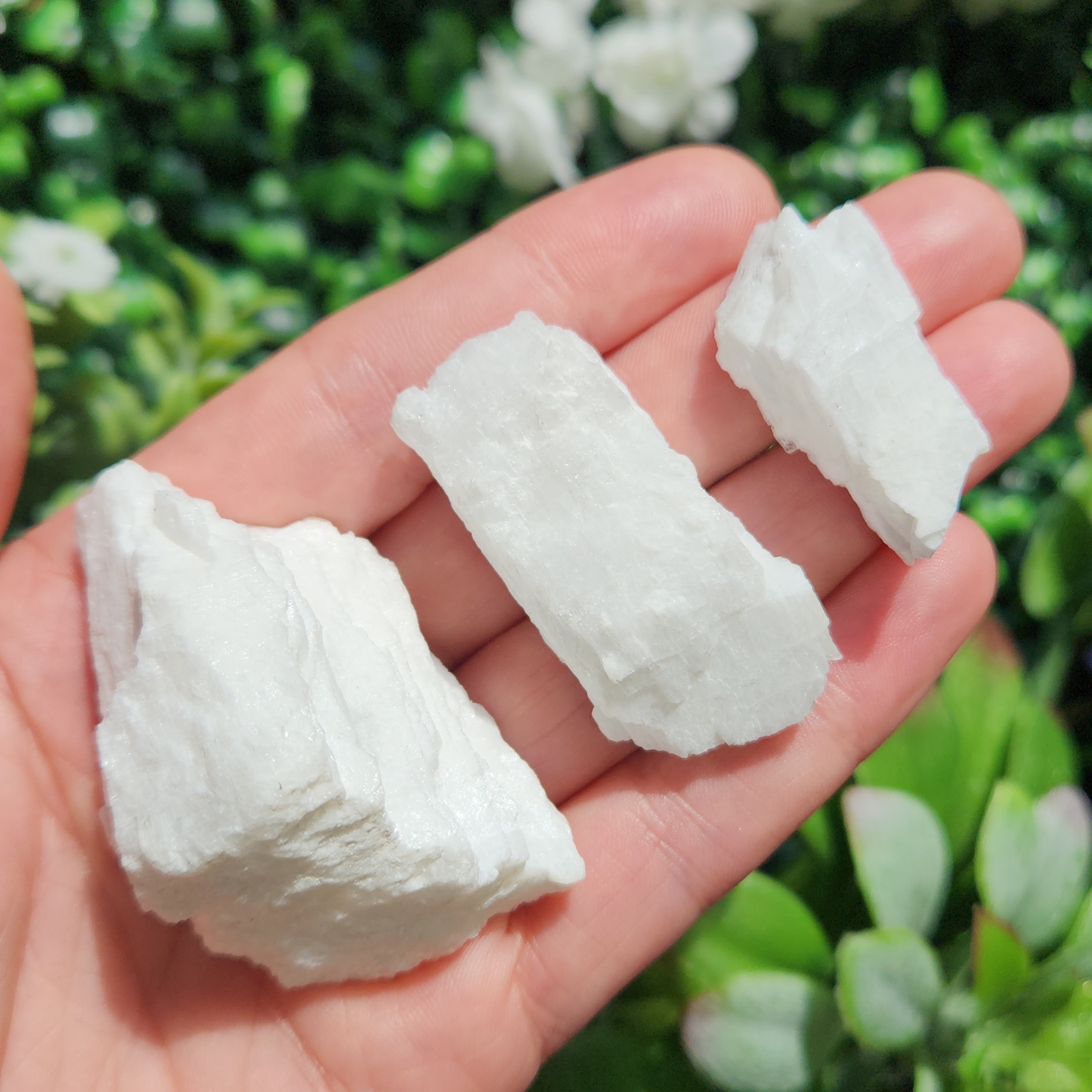 Raw Petalite Crystal, Natural Petalite Gemstone - White Petalite Stone Specimen