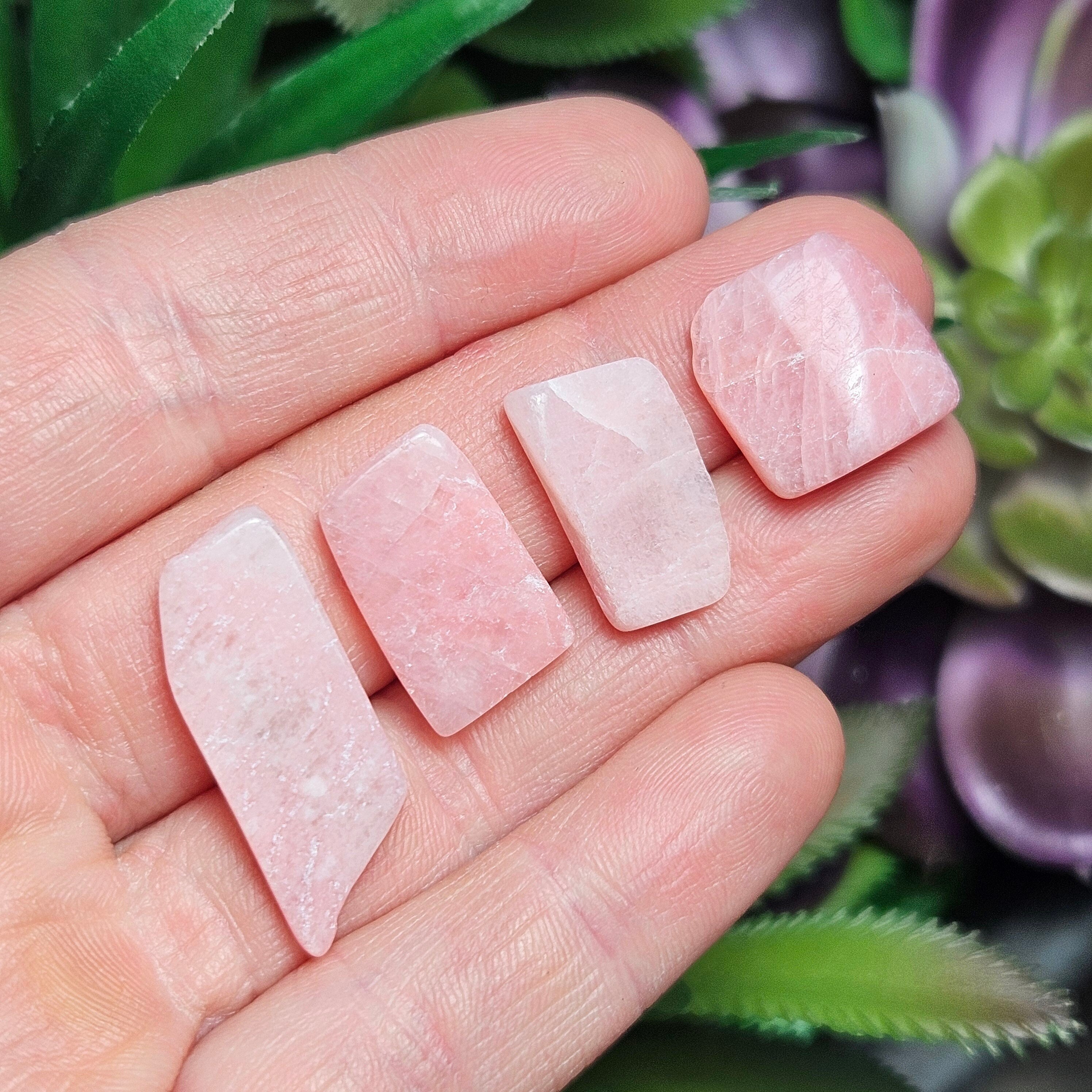 Pink Petalite Crystal Specimen: Soft-pink Petalite Crystals