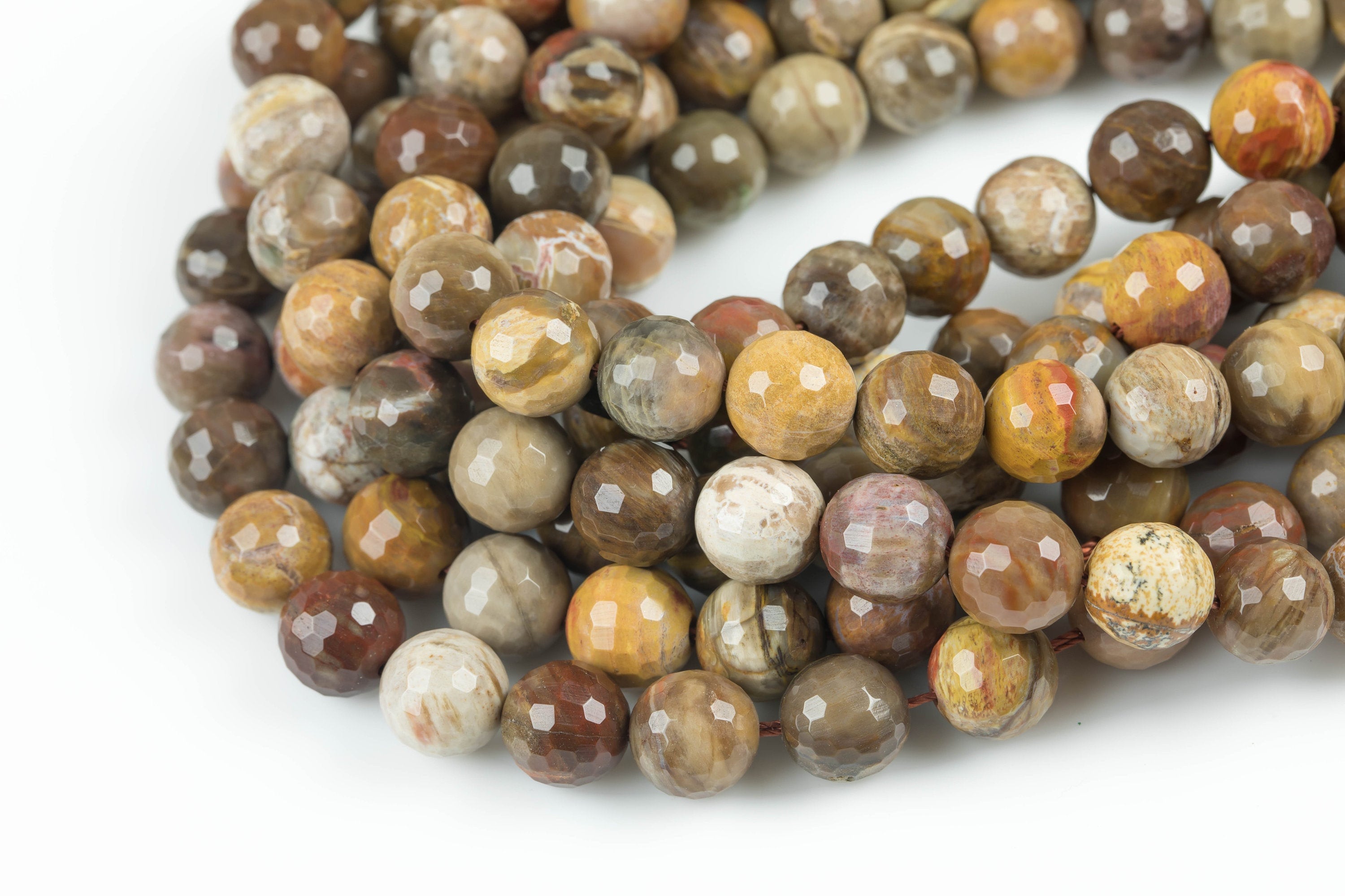 Natural Brown Petrified Wood Beads Aaa Grade Faceted Round- 6mm, 8mm, 10mm, 12mm- Full 15.5 Inch Strand Aaa Quality Gemstone Beads Natural Brown Petrified Wood Beads Aaa Grade Faceted Round- 6mm, 8mm, 10mm, 12mm- Full 15.5 Inch Strand Aaa Quality Gemstone Beads