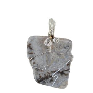 Petrified Wood Pendant Necklace