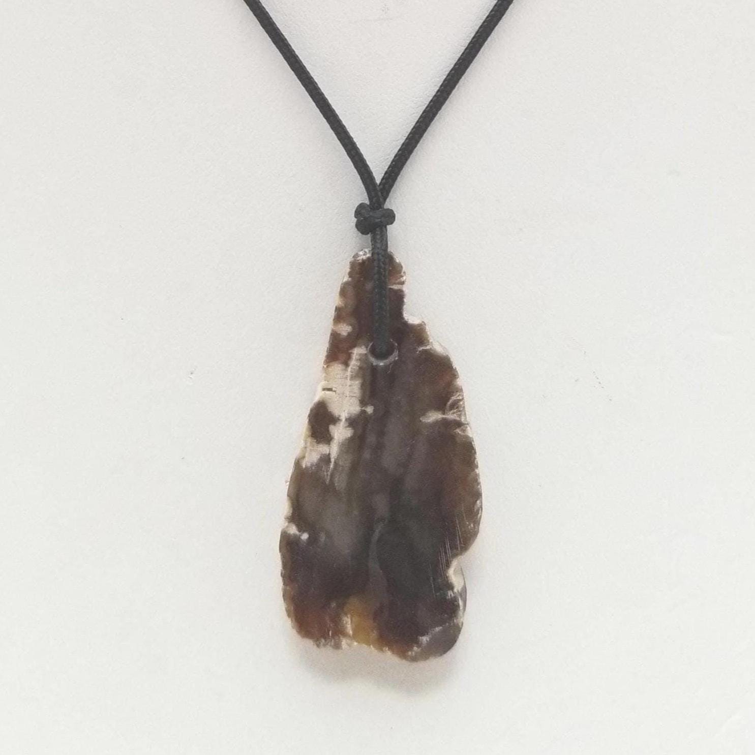 Petrified Wood Pendant Necklace, Free Shipping (18512), Petrified Wood Necklace, Wood Pendant, Pendantlady